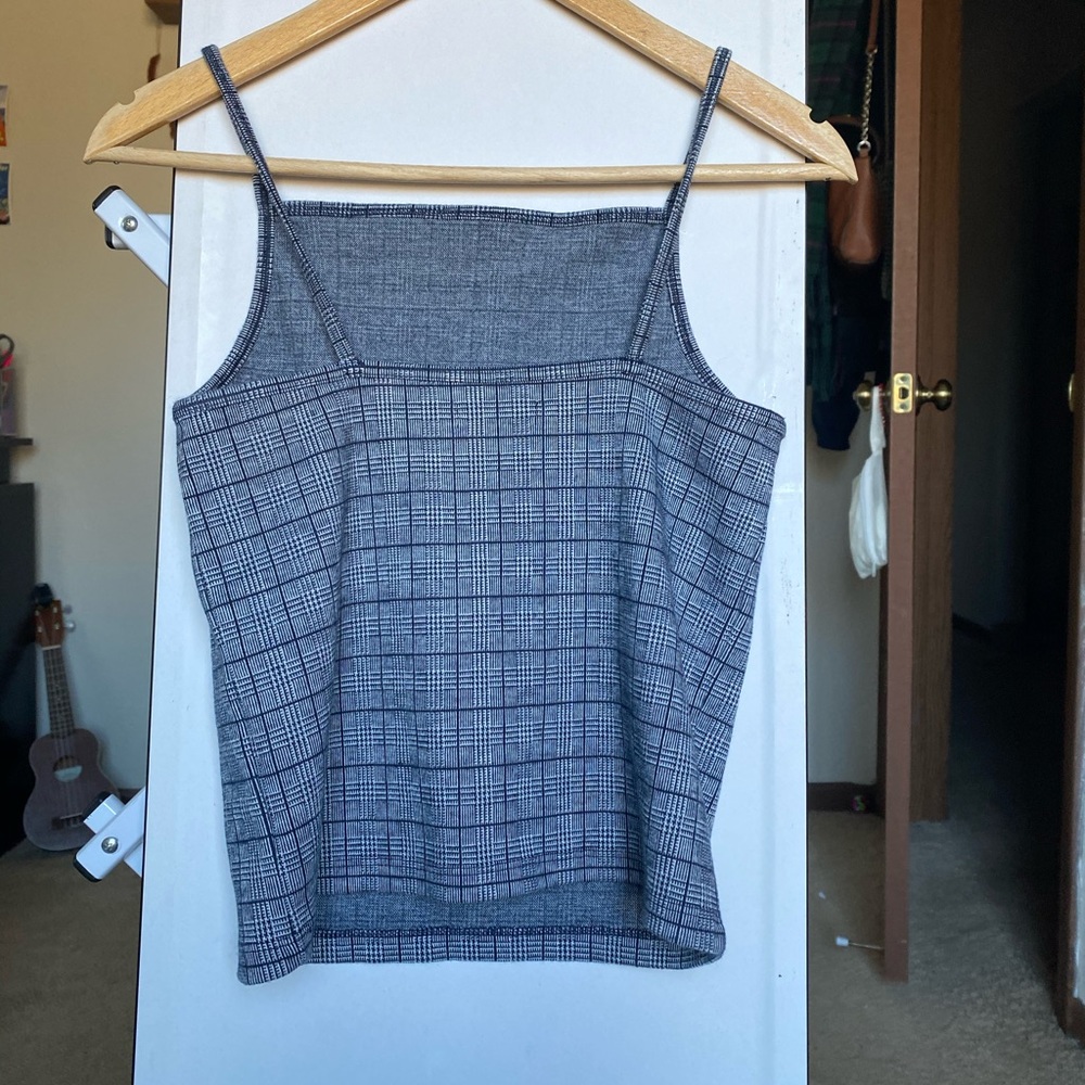 High neck tank top